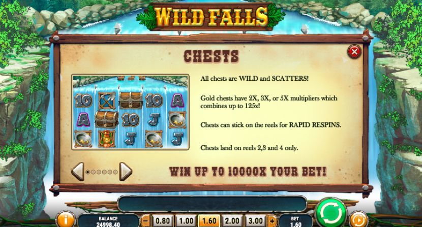 Wild Falls chest re-spins 