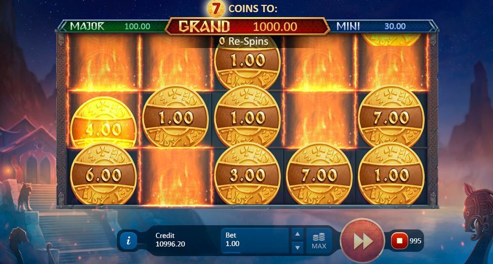 Vikings Fortune bonus game 